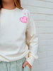 Good Things Are Coming Applique Sweatshirt