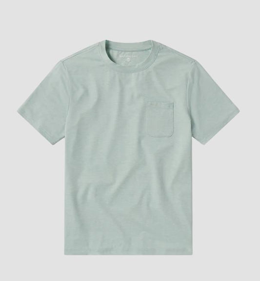 Max Comfort Pocket Tee SS - Harbor Grey