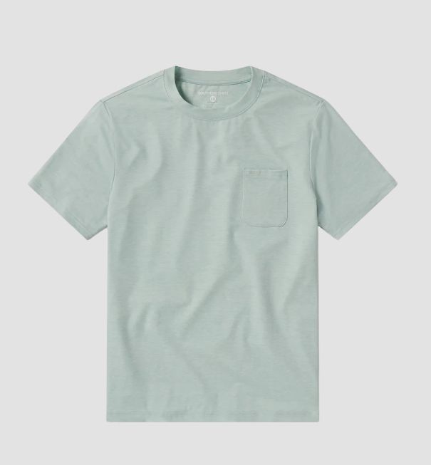 Max Comfort Pocket Tee SS - Harbor Grey