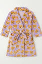 Plush Lavender Teddy Robe