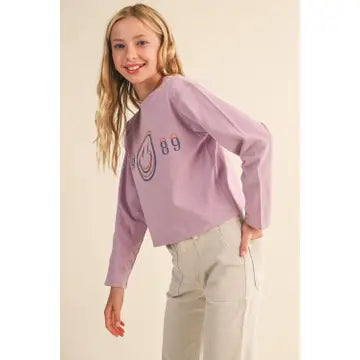 Tween Girls Boxy Graphic Tee