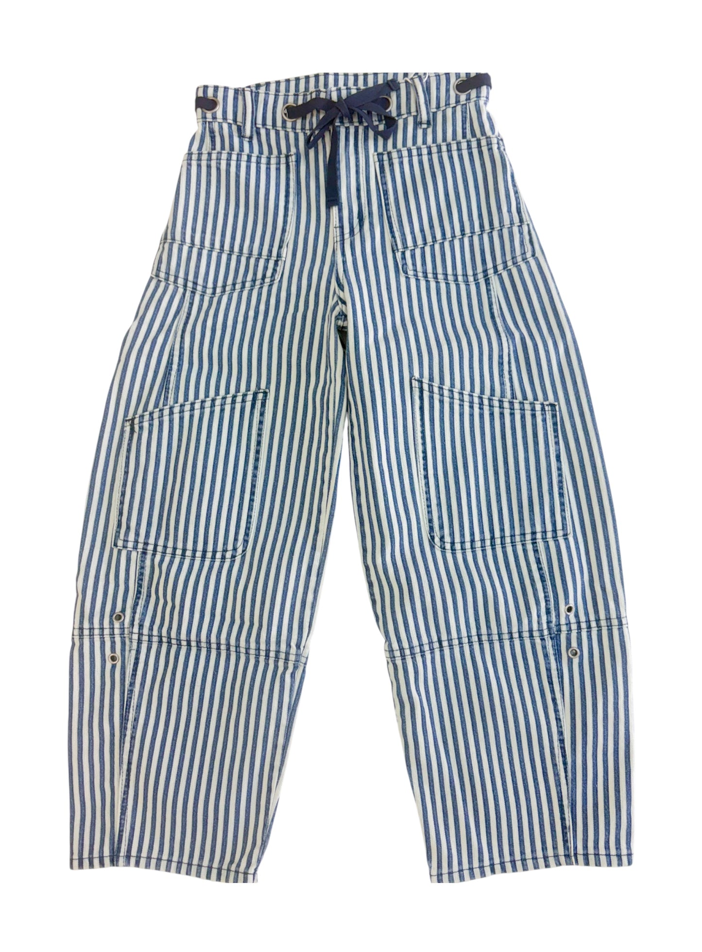 GROMMET PATCHED WIDE LEG
