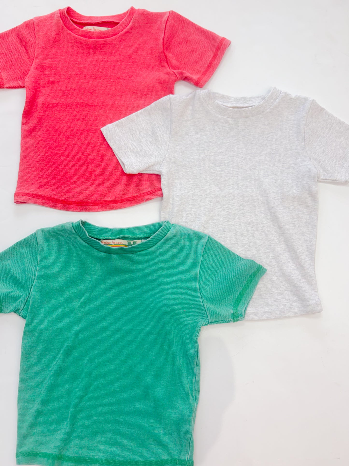 Ribbed Baby Tees