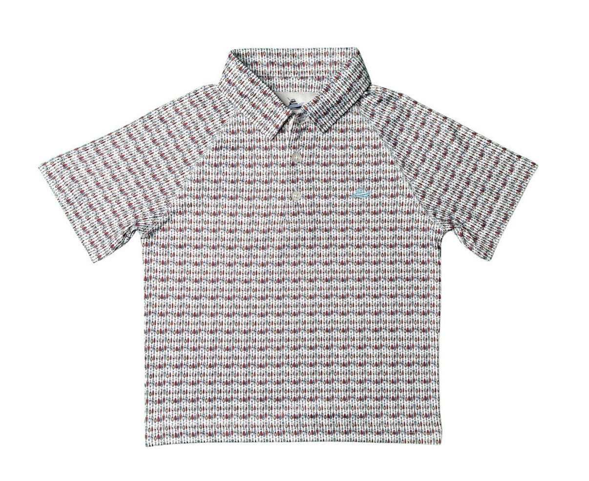 Boys Printed Southbound Polos