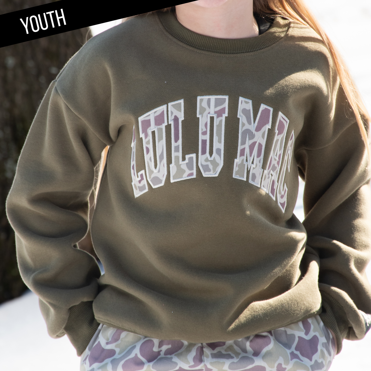 CAMO GREEN: LULU MAC YOUTH