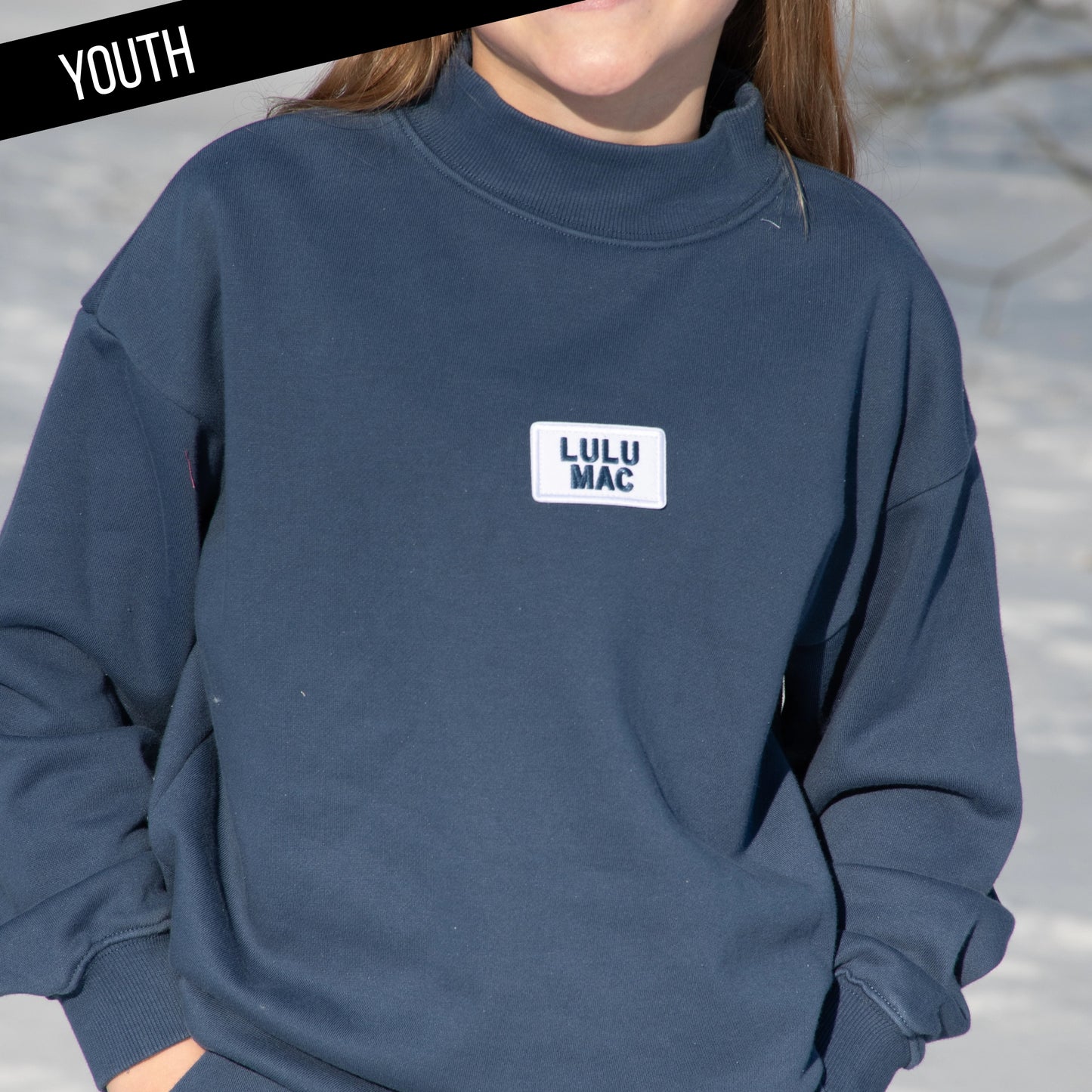 Lulu Mac Girls Mockneck
