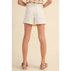 Tween Girls White Denim Skort