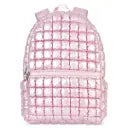 Icy Rose Puffer Backpack