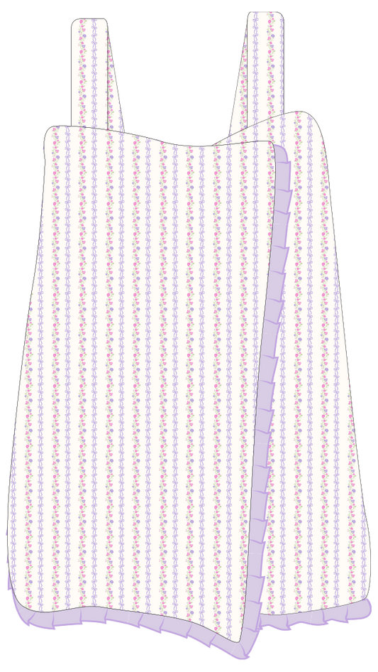 Sweet Heart Vine Plush Spa Wrap