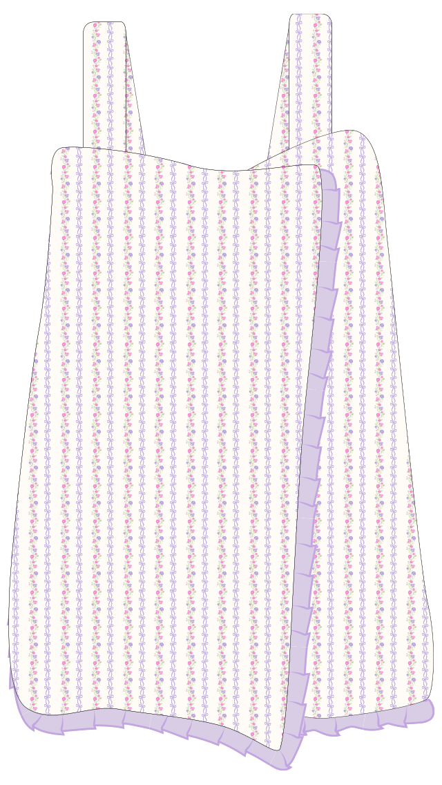 Sweet Heart Vine Plush Spa Wrap