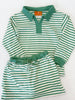 Isabelle Skort Set - Green Stripe
