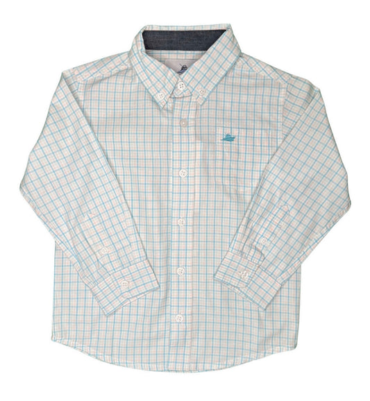 Spring Plaid Dress Shirt