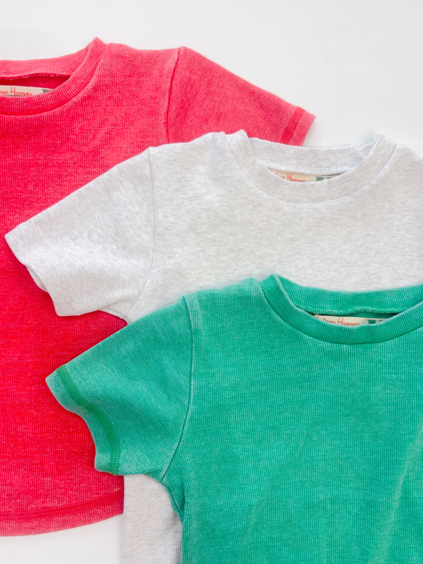Ribbed Baby Tees