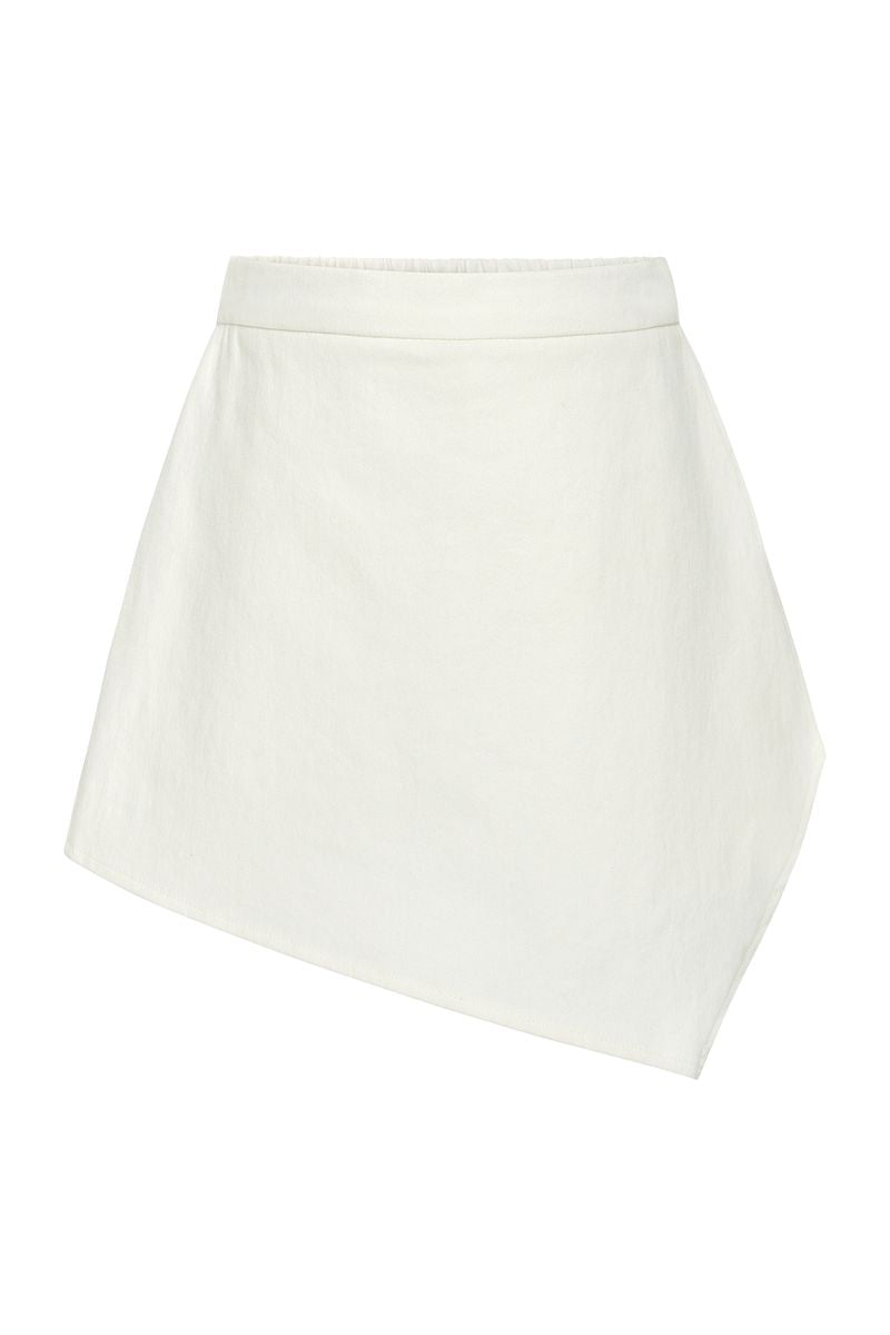 Alden Skort Off White Denim