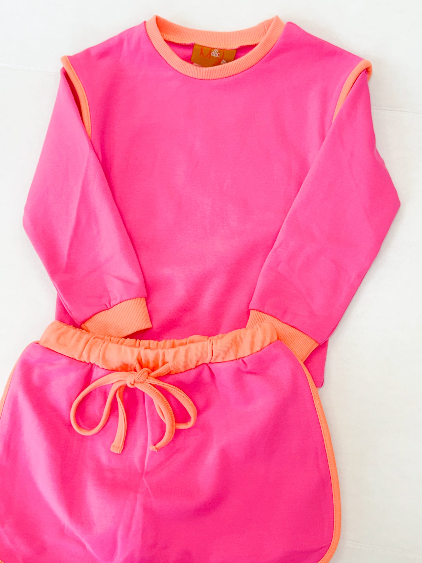 Josie Skort Set - Pink and Orange