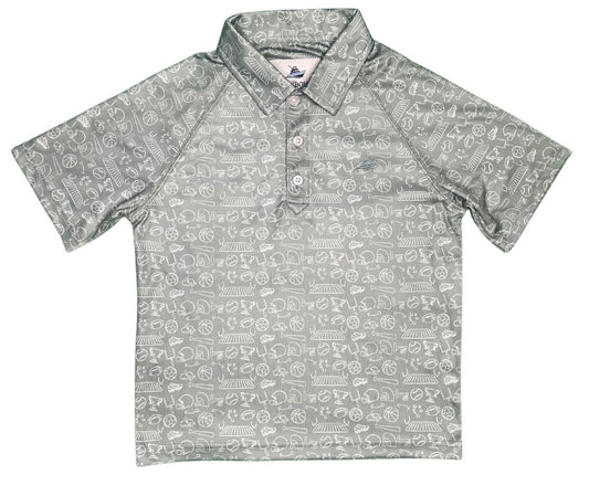 Youth SS Polo - Sports