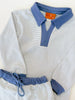 Isabelle Skort Set - Blue Stripe