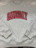 EXCLUSIVE Crimson Gameday Mockneck with Polka Dots - Oversized