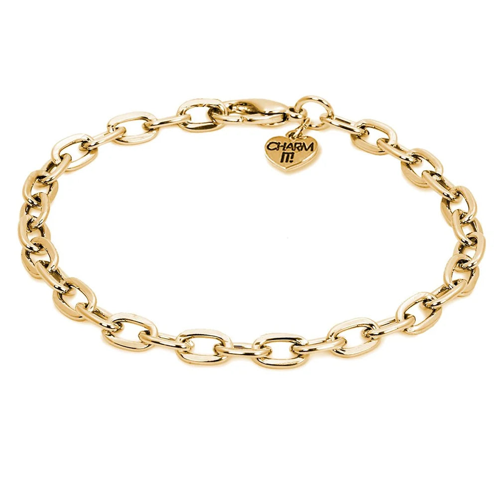 CHARM IT GOLD CHAIN BRACELET