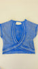 Girls Open Tulip Back Washed Knit Tee