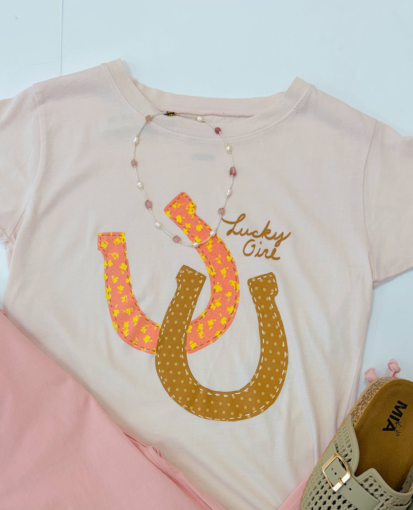 Lucky Girl Graphic Tee