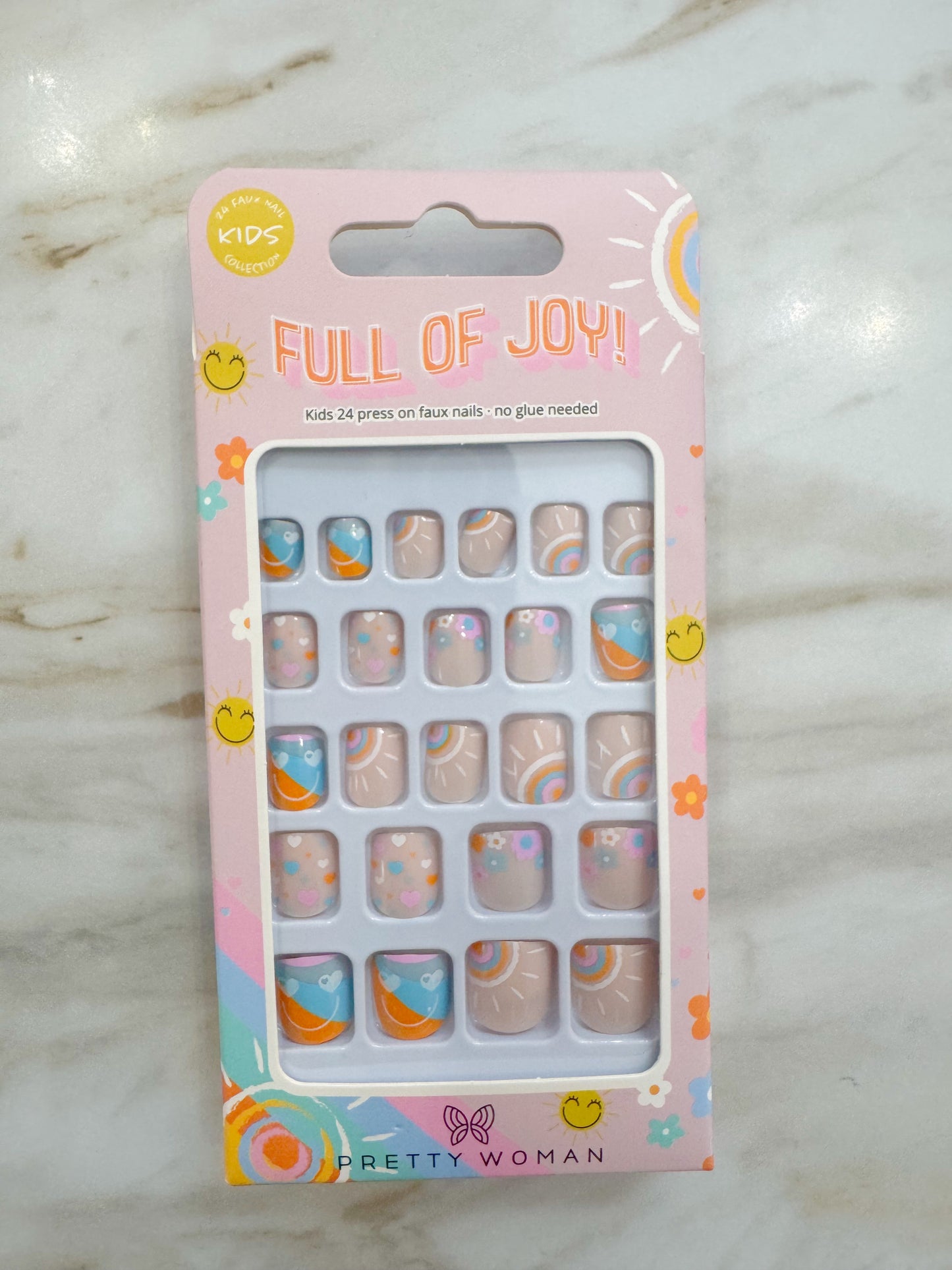 Full of Joy Artificial Nails