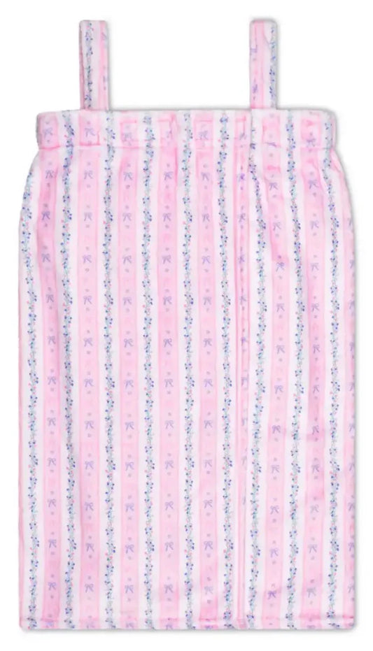 Floral Stripes Spa Wrap