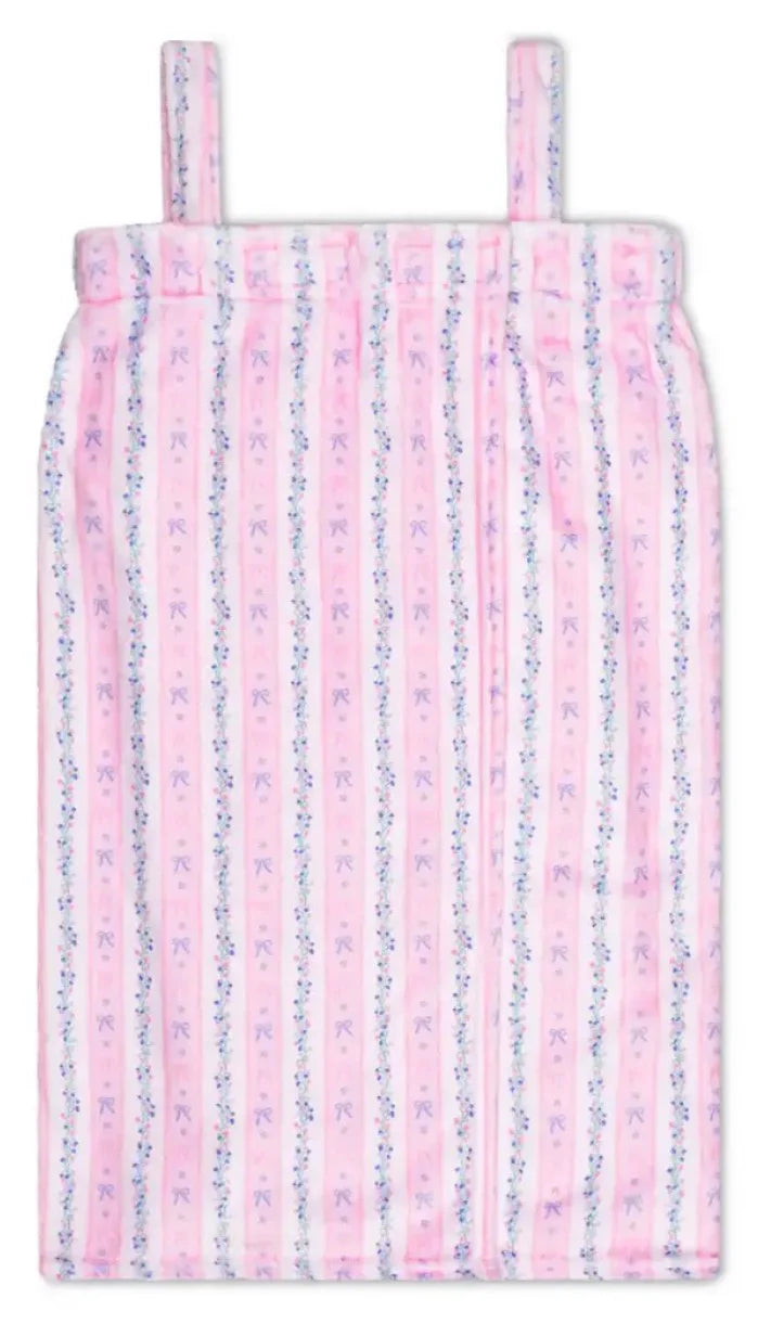 Floral Stripes Spa Wrap