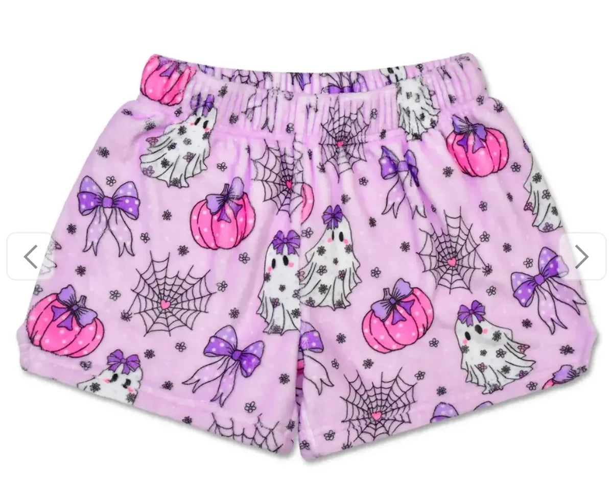 Spooky Girl Season Plush Shorts
