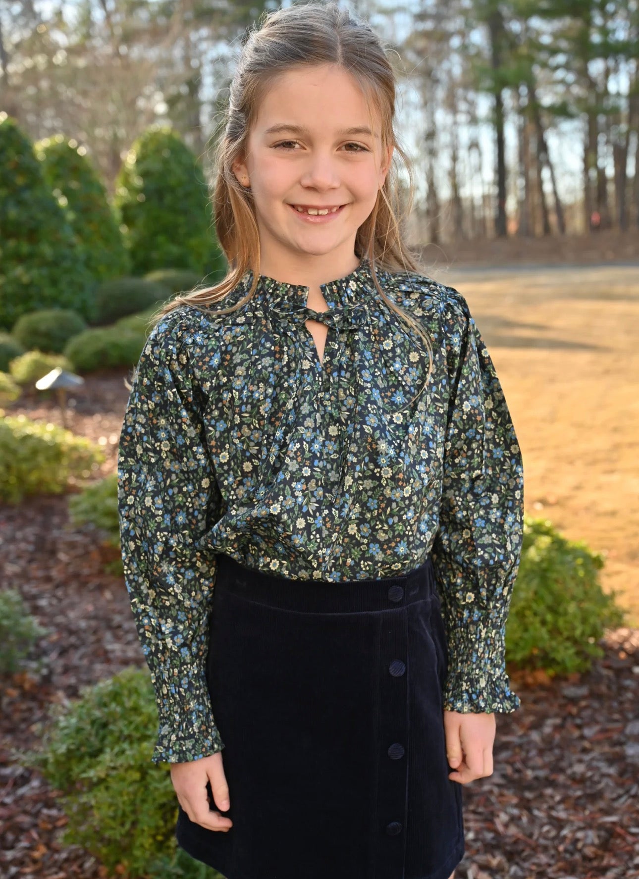 Blair Blouse Twilight Floral