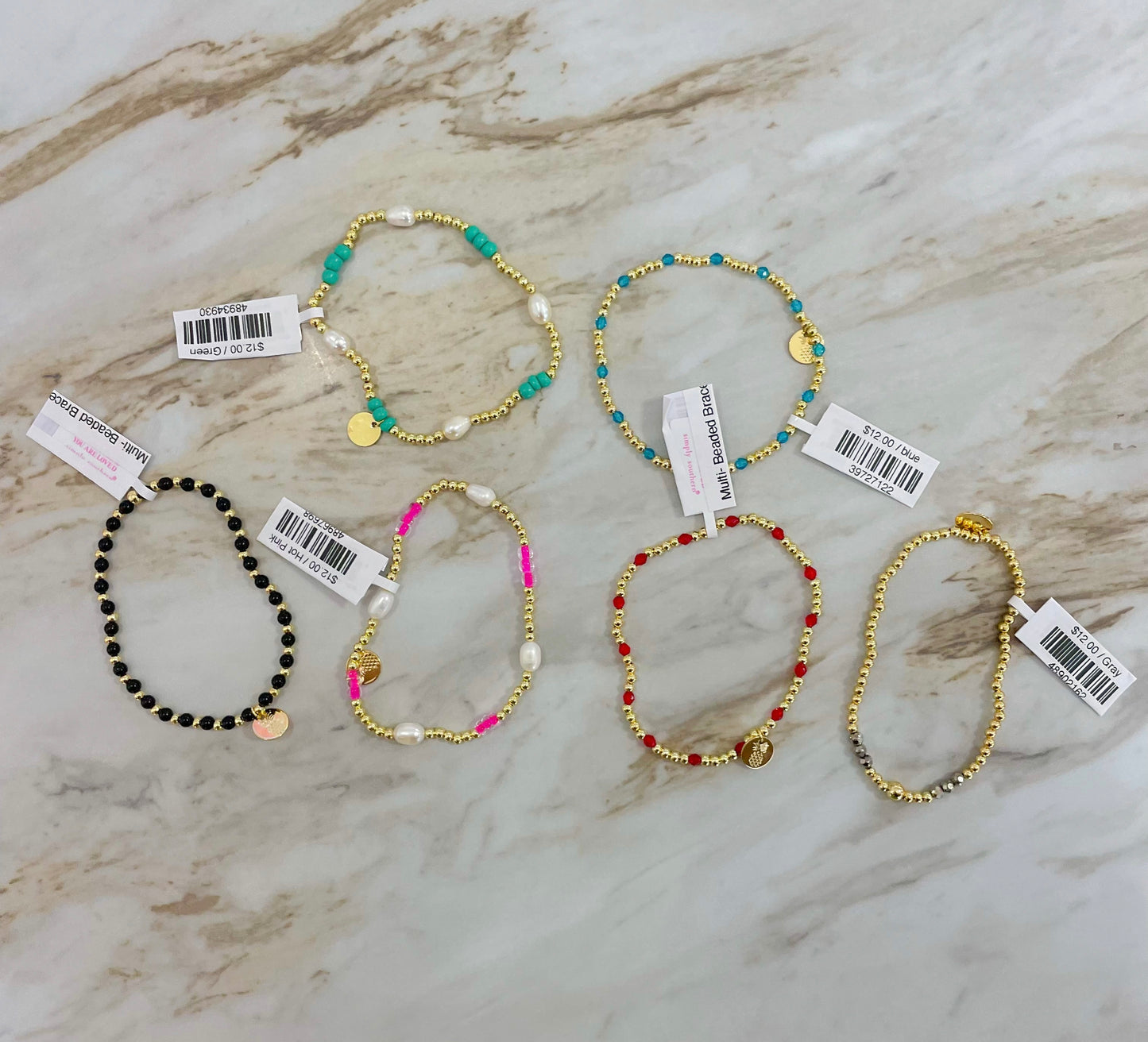Multi- Beaded Bracelet