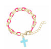 Enamel Chain Bracelet