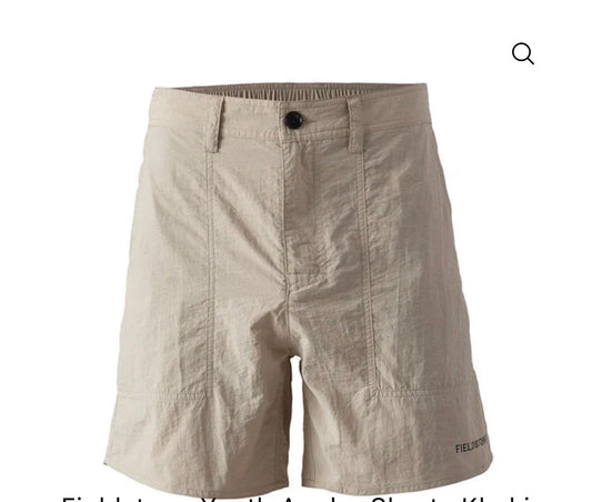 Youth Angler Shorts - Khaki