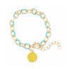 Enamel Chain Bracelet