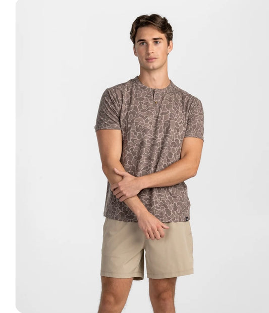 Max Comfort Henley - Ranger Camo