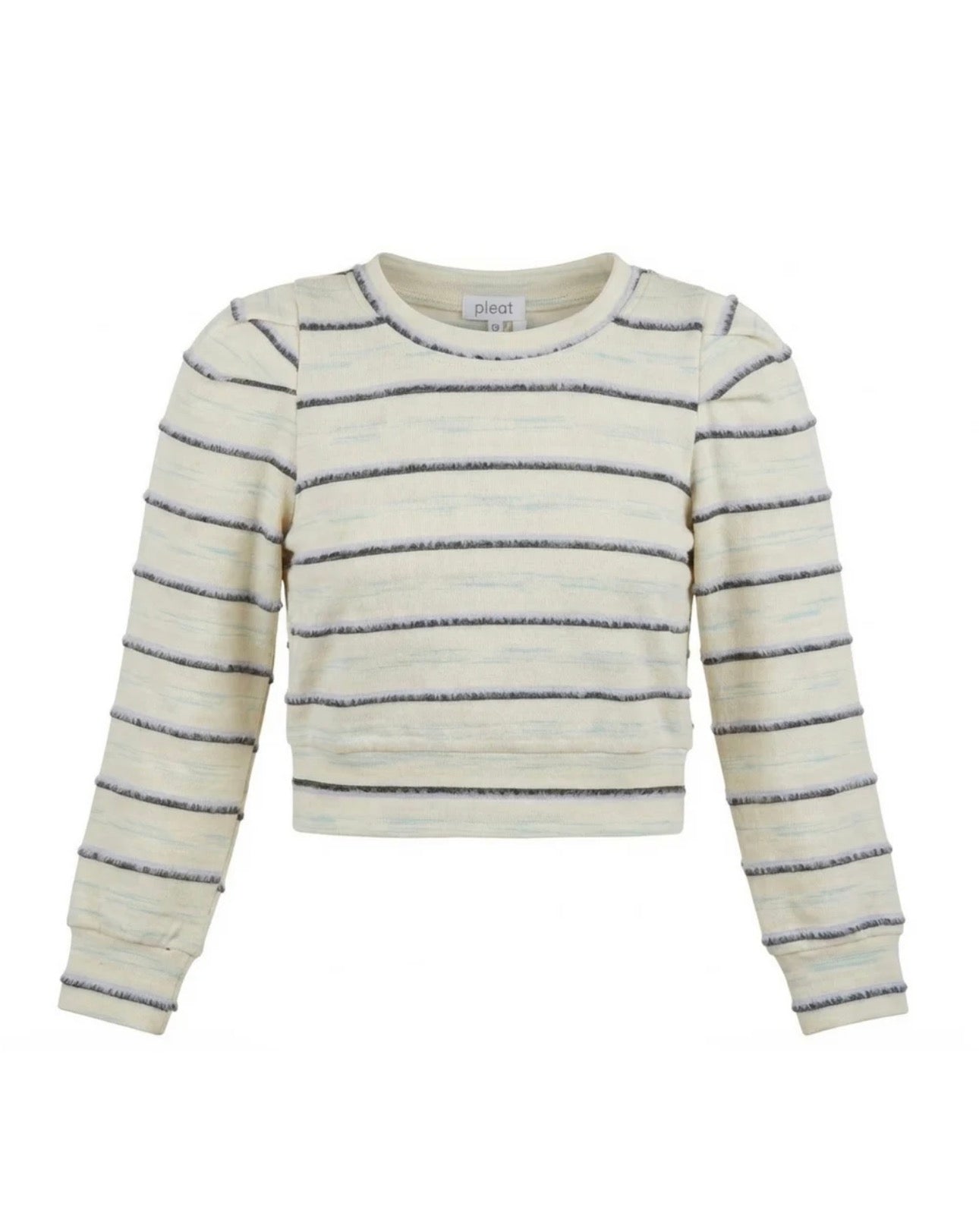 Peyton Top Periwinkle Stripe