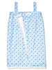 Ditsy Floral Blue Spa Wrap