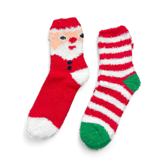 Christmas Fuzzy Socks