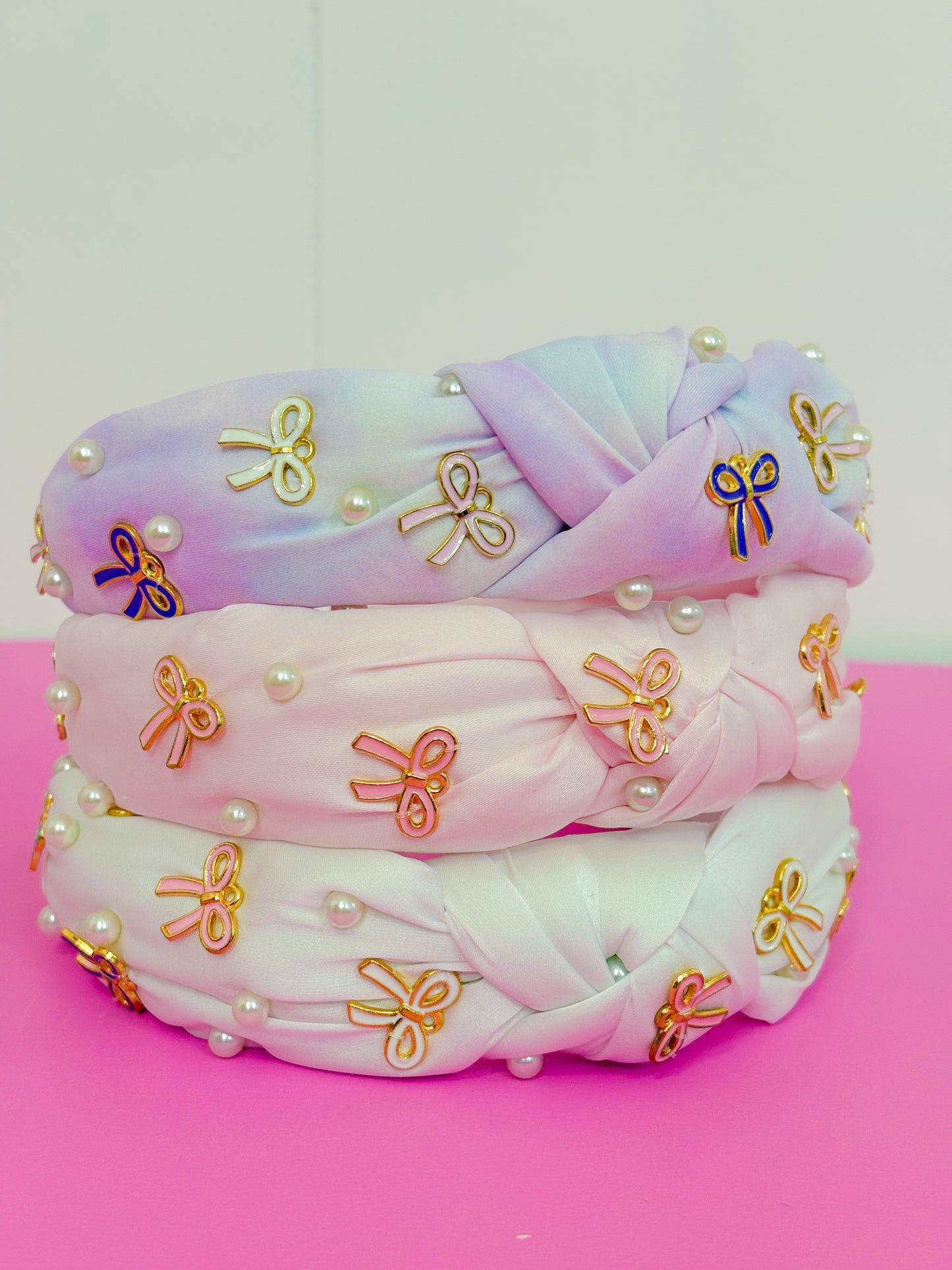 Pearl Bow Knot Headband