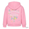 Embroidered Happiness In Bloom Hoodie