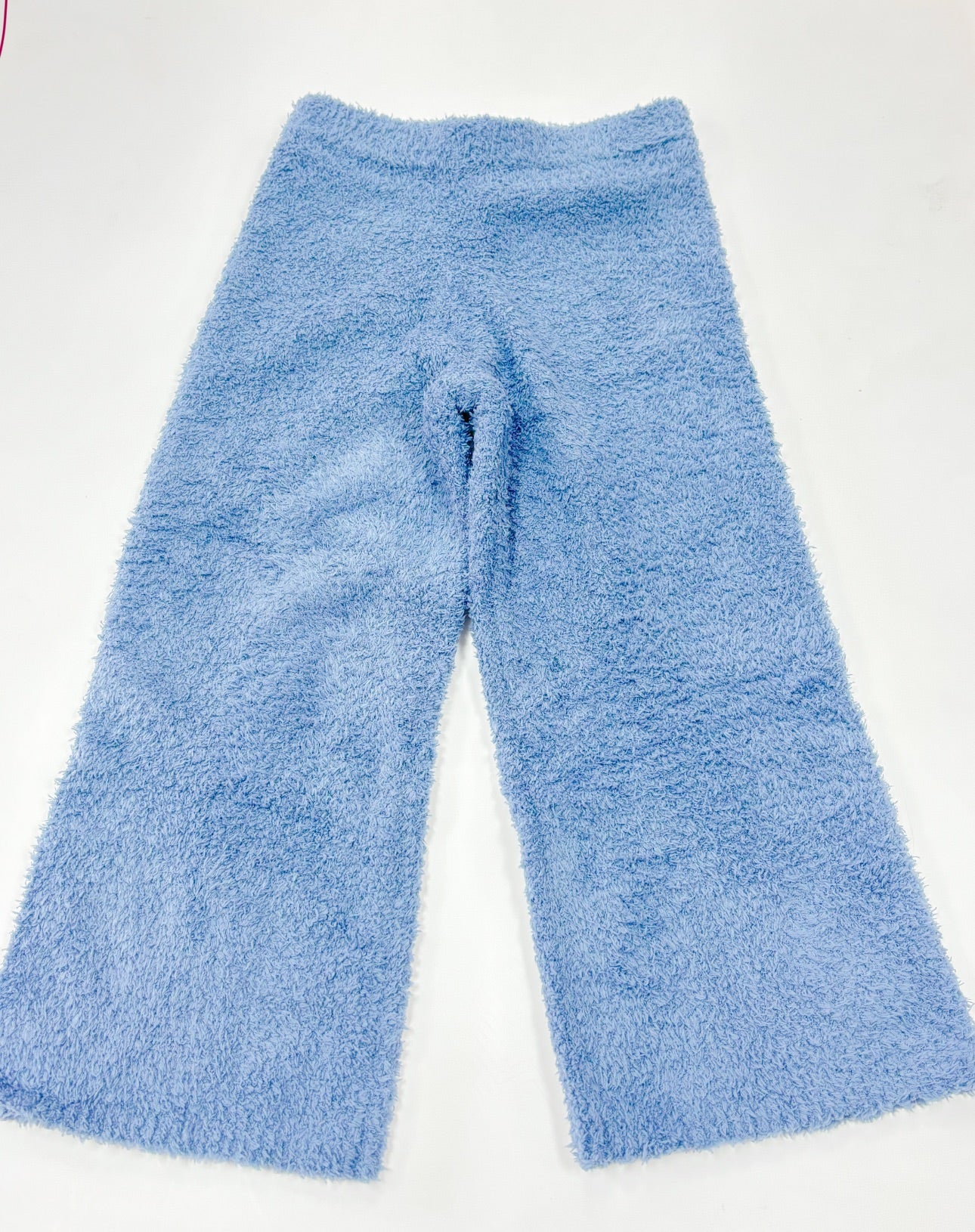 Coziest Knit Pants- Dusty Blue