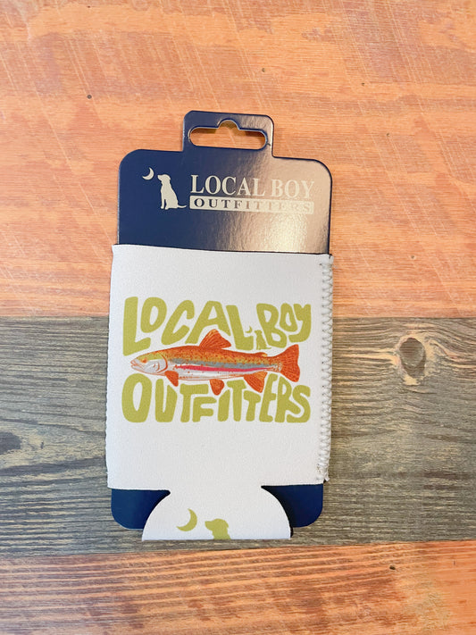 Local Boy Koozie- Rainbow Riot