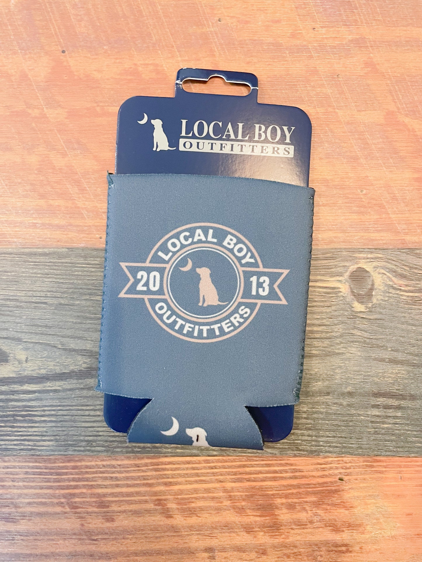 Local Boy Koozie- Banner