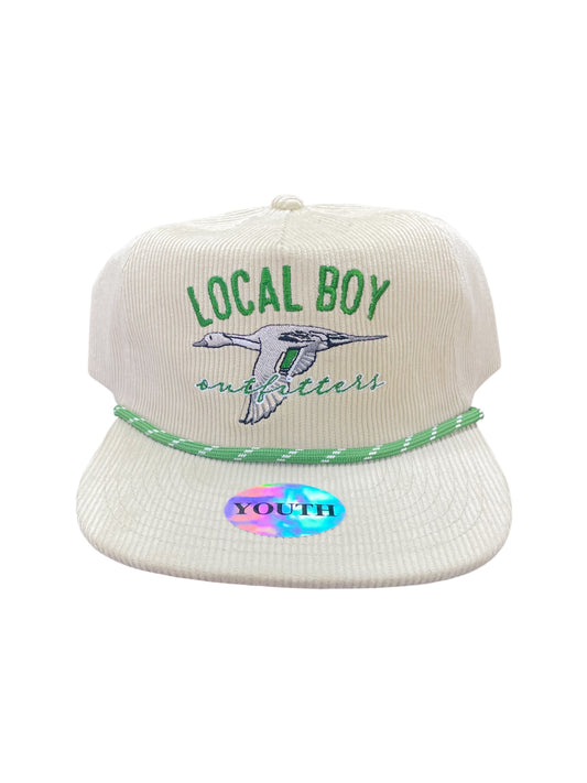 Youth Lucky Duck Corduroy Hat