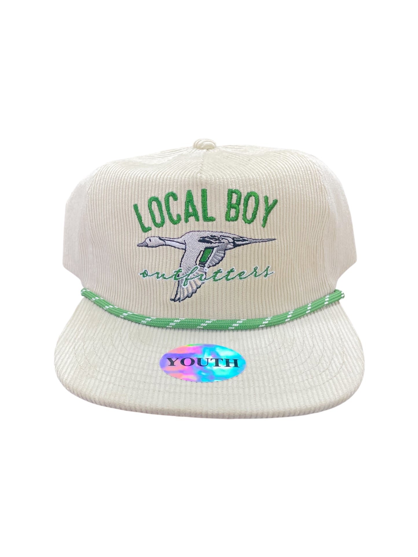 Youth Lucky Duck Corduroy Hat