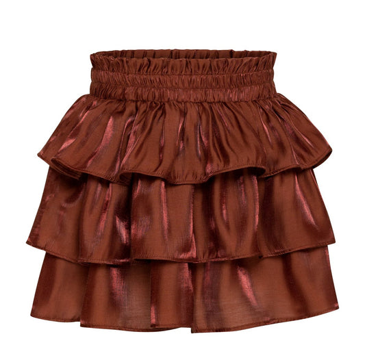 Luna Skirt Chestnut Shimmer