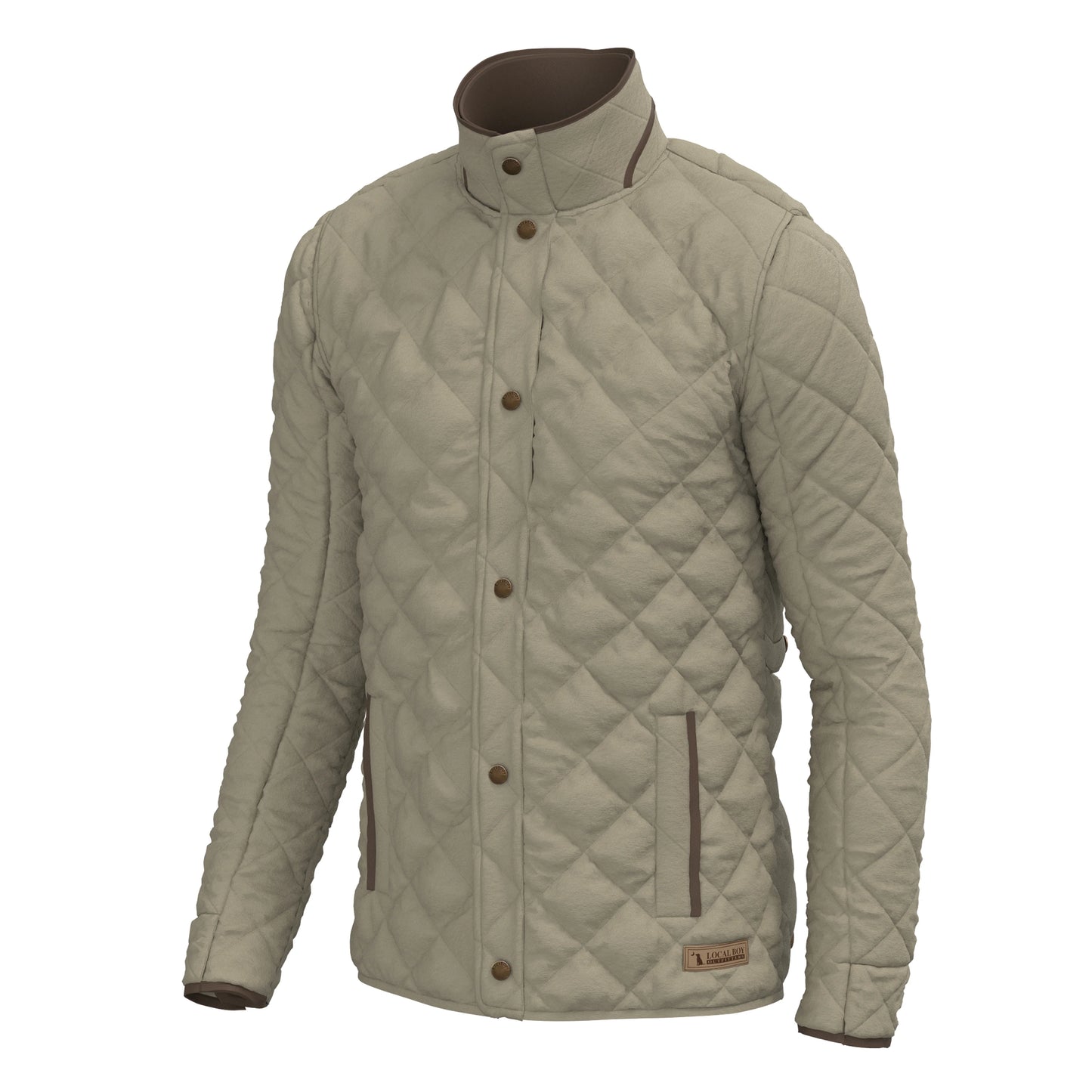 Diamond Quilted Jacket - Mens