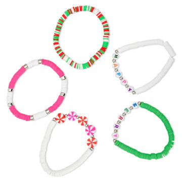 Pretty peppermint Bracelets Set