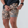 Athletic Short - Pintail Camo - Grey Liner