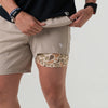 7" Heather Khaki / Venado Camo Short